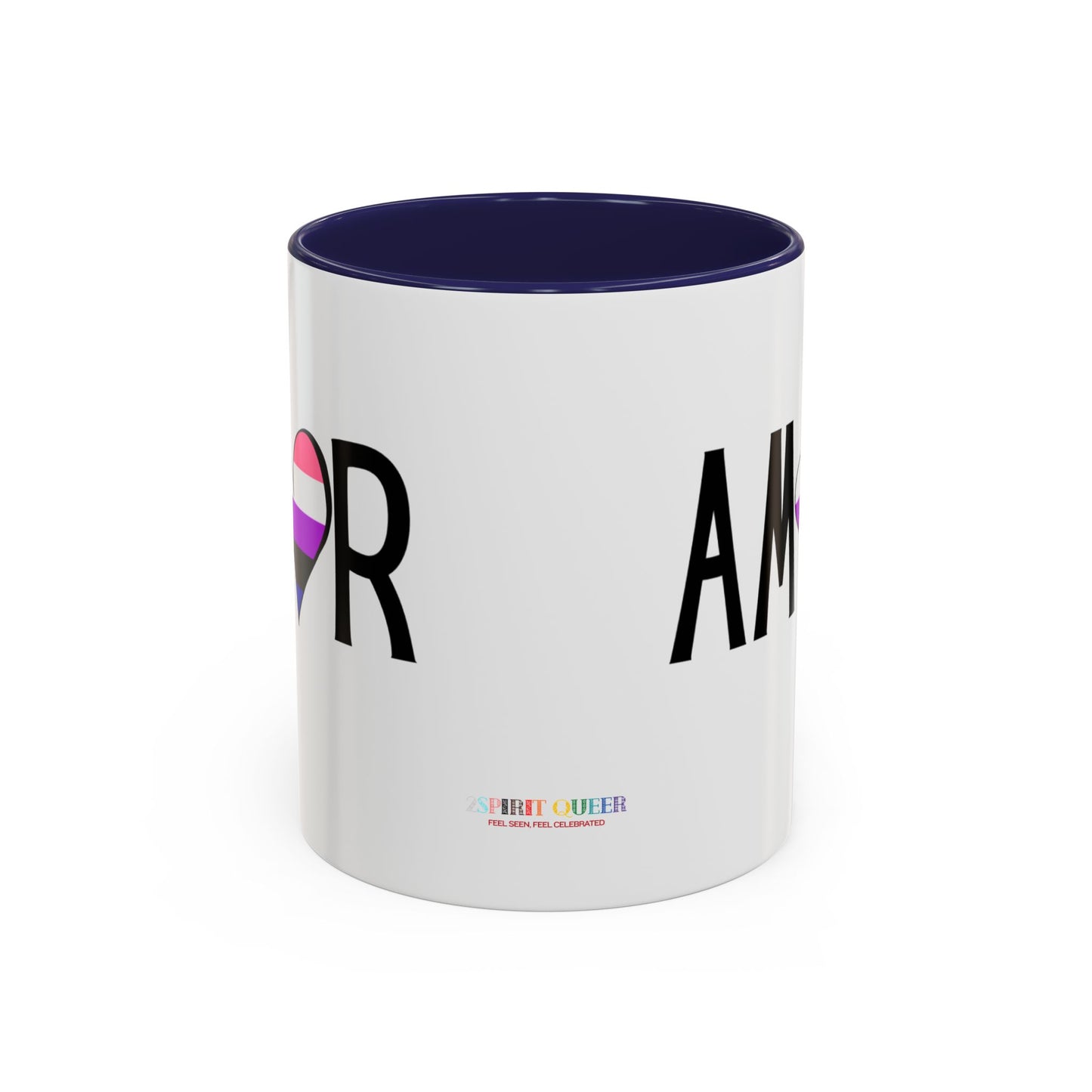 Amor Genderfluid Accent Coffee Mug