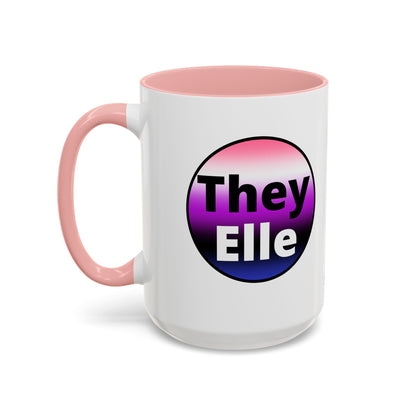 They / Elle Genderfluid Coffee Mug