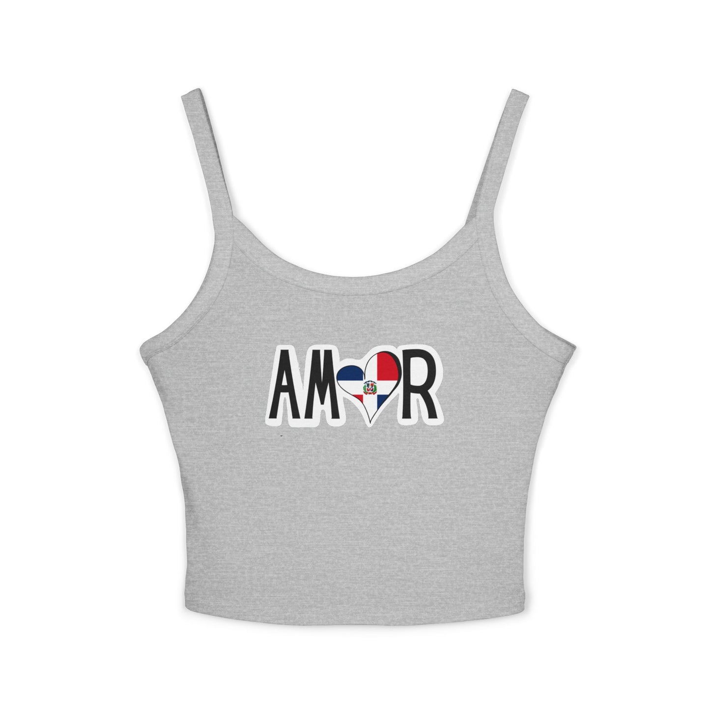 Amor Dominican Republic Spaghetti Strap Tank Top