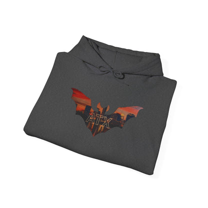 ATX Skyline Bat Hooded Sweatshirt