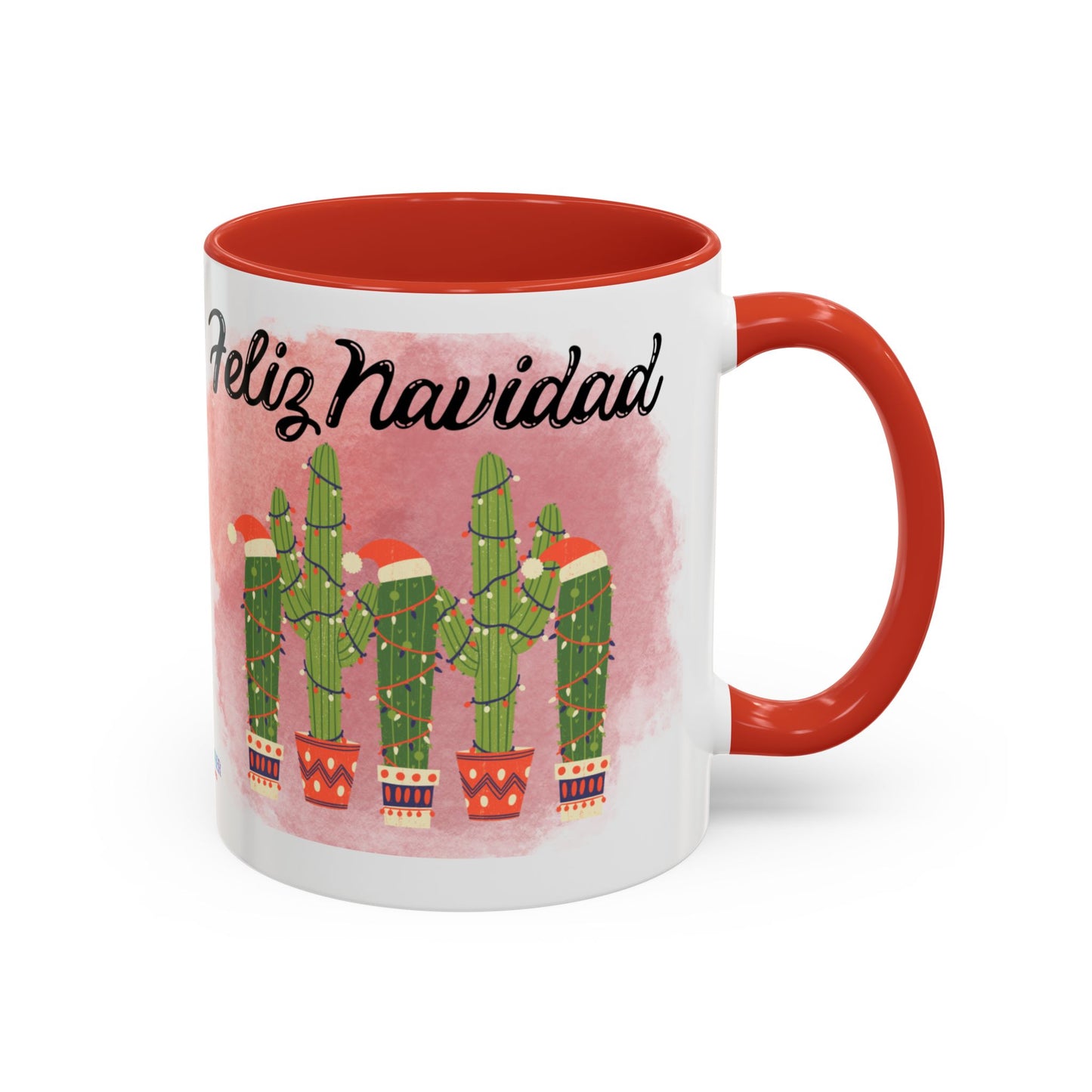 Feliz Navidad Cacti Coffee Mug
