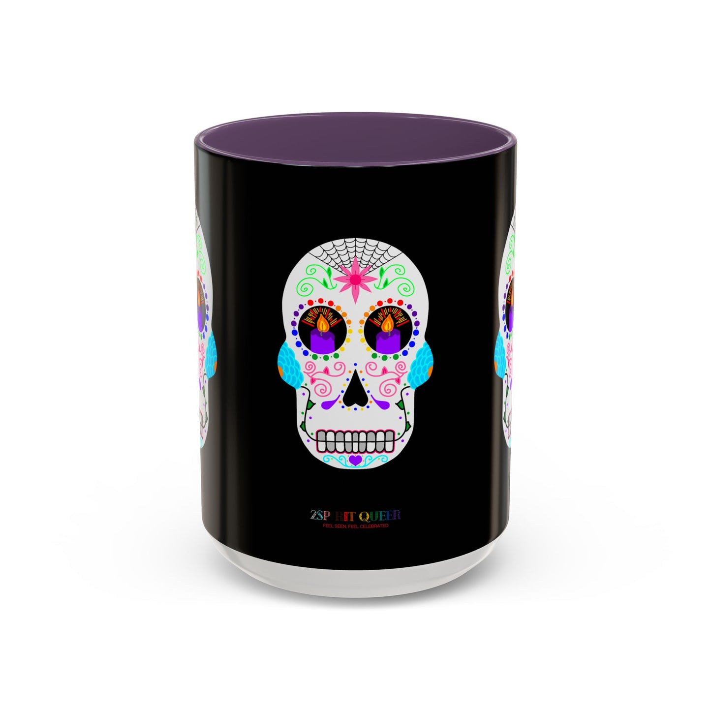 Queer Sugar Skull Coffee Mug