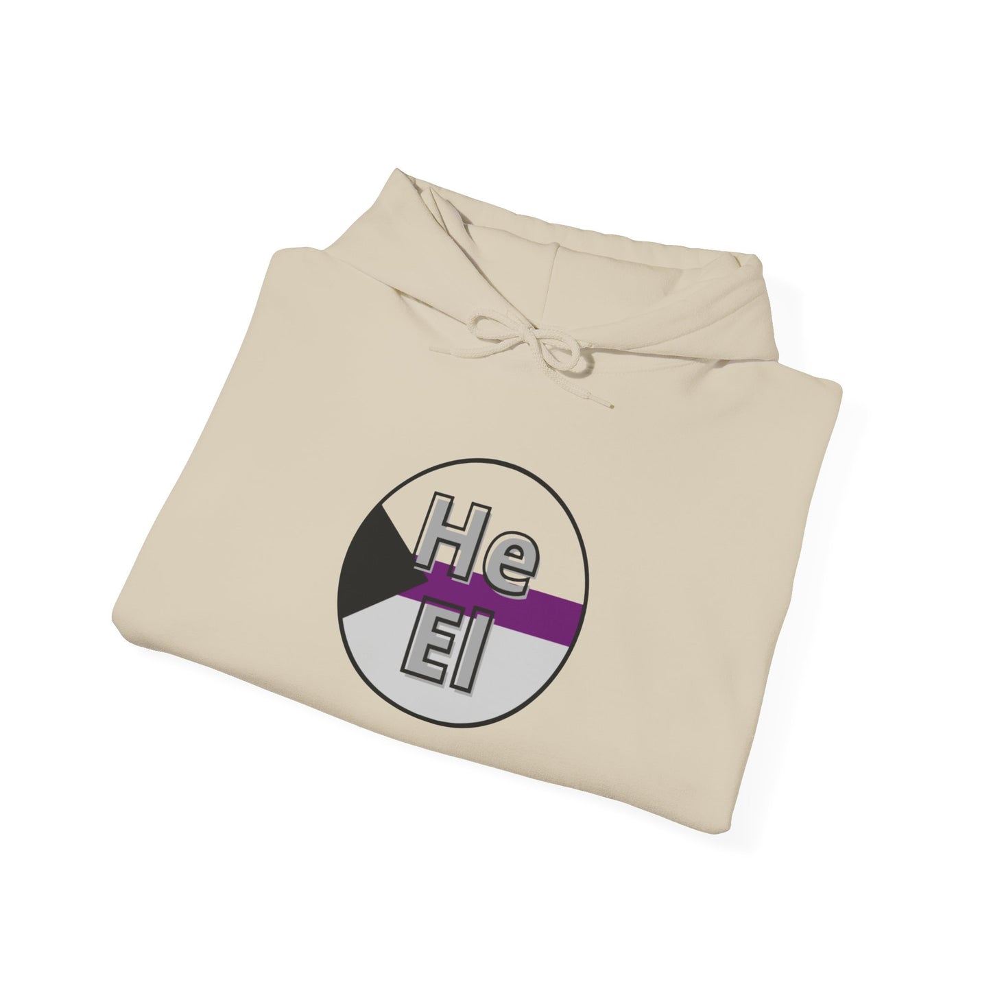 He / El Demi (needs non transparent image) Hooded Sweatshirt