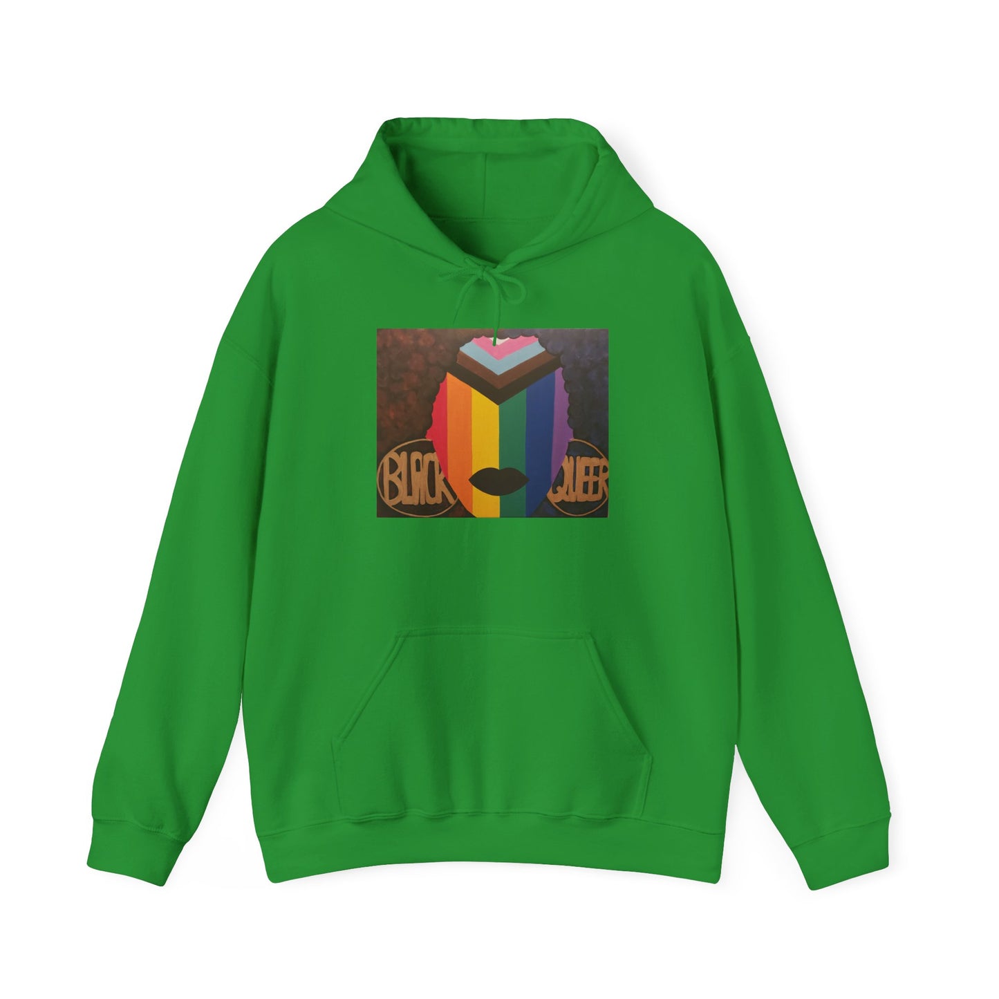 Black and Queer Hooded Sweatshirt