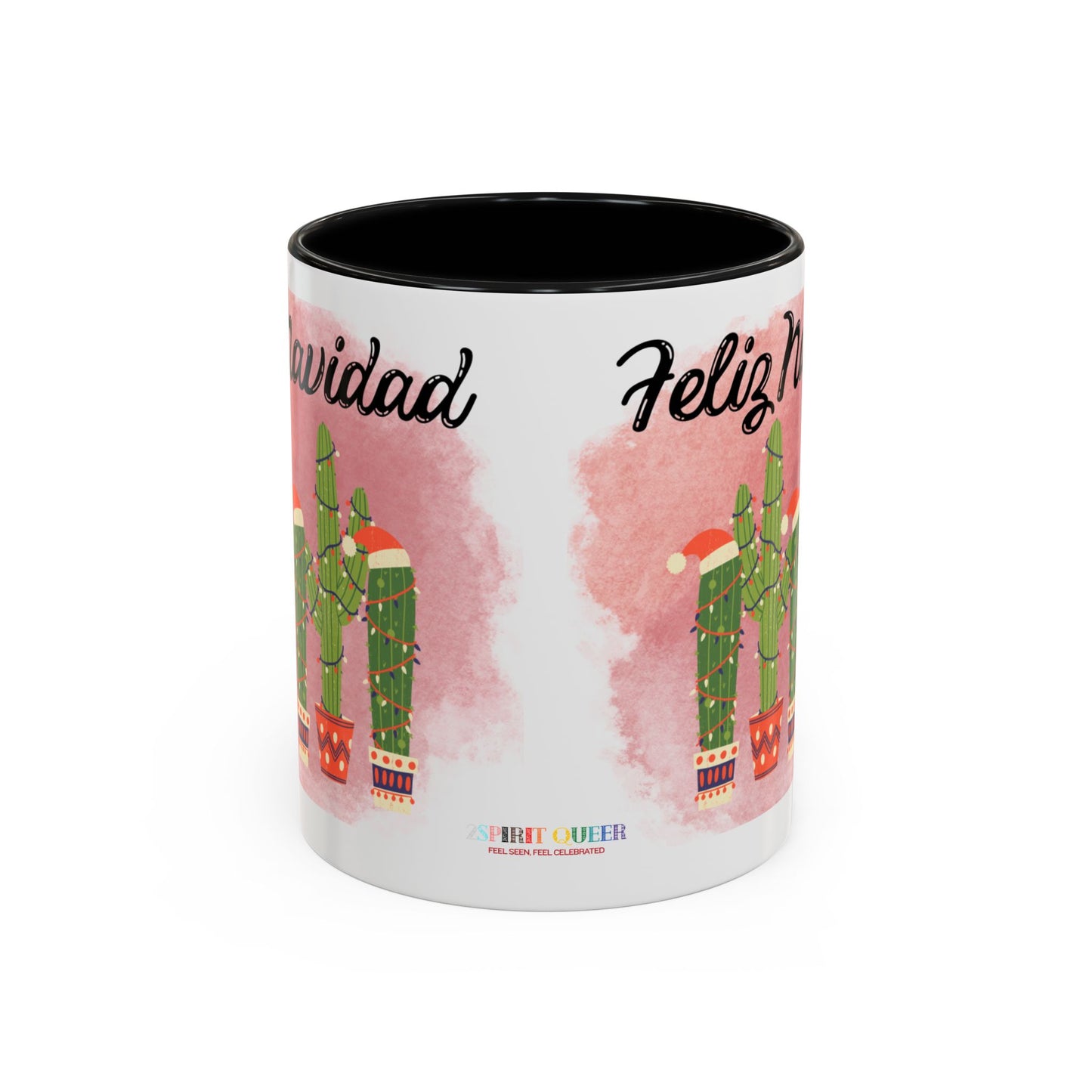 Feliz Navidad Cacti Coffee Mug