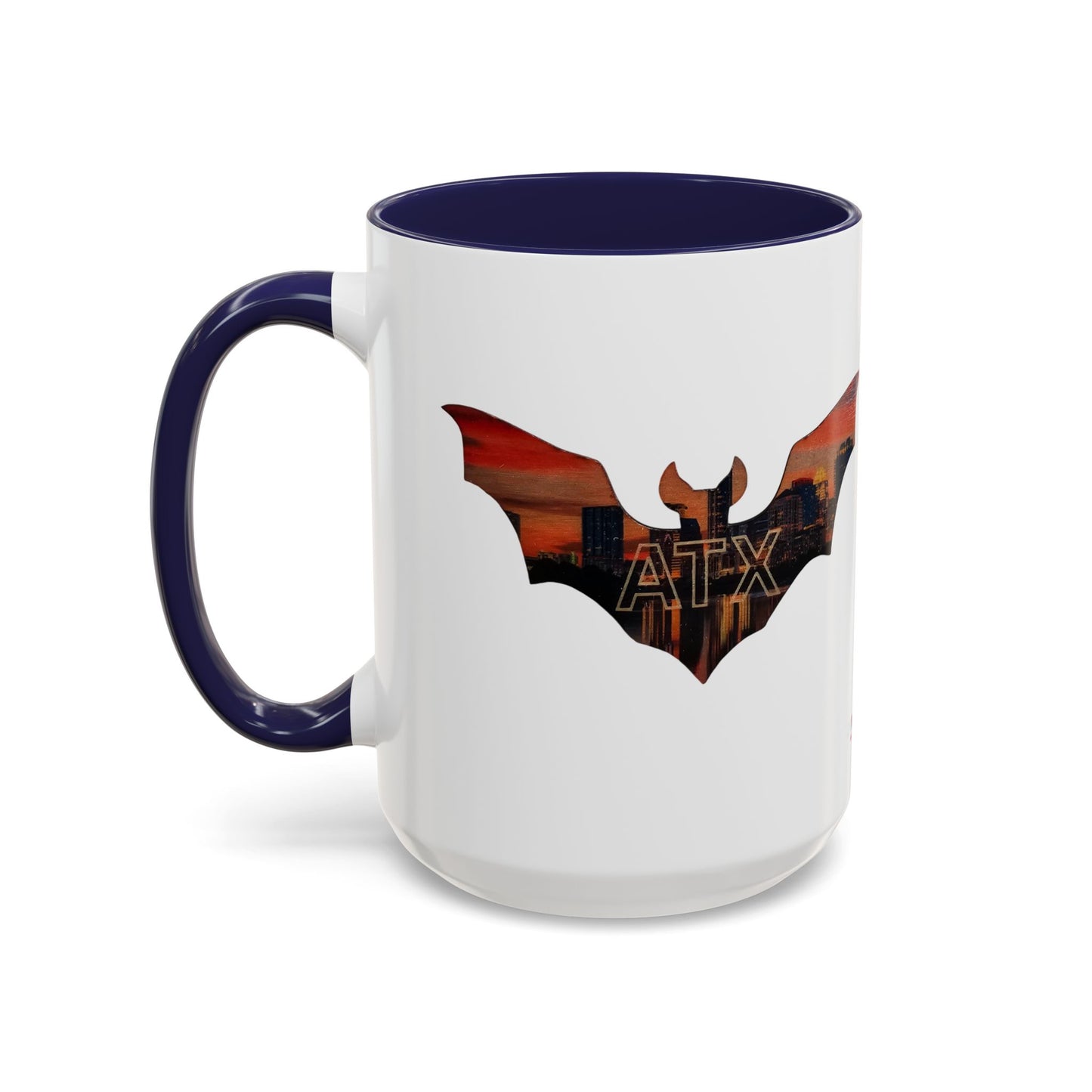 ATX Skyline Bat Coffee Mug