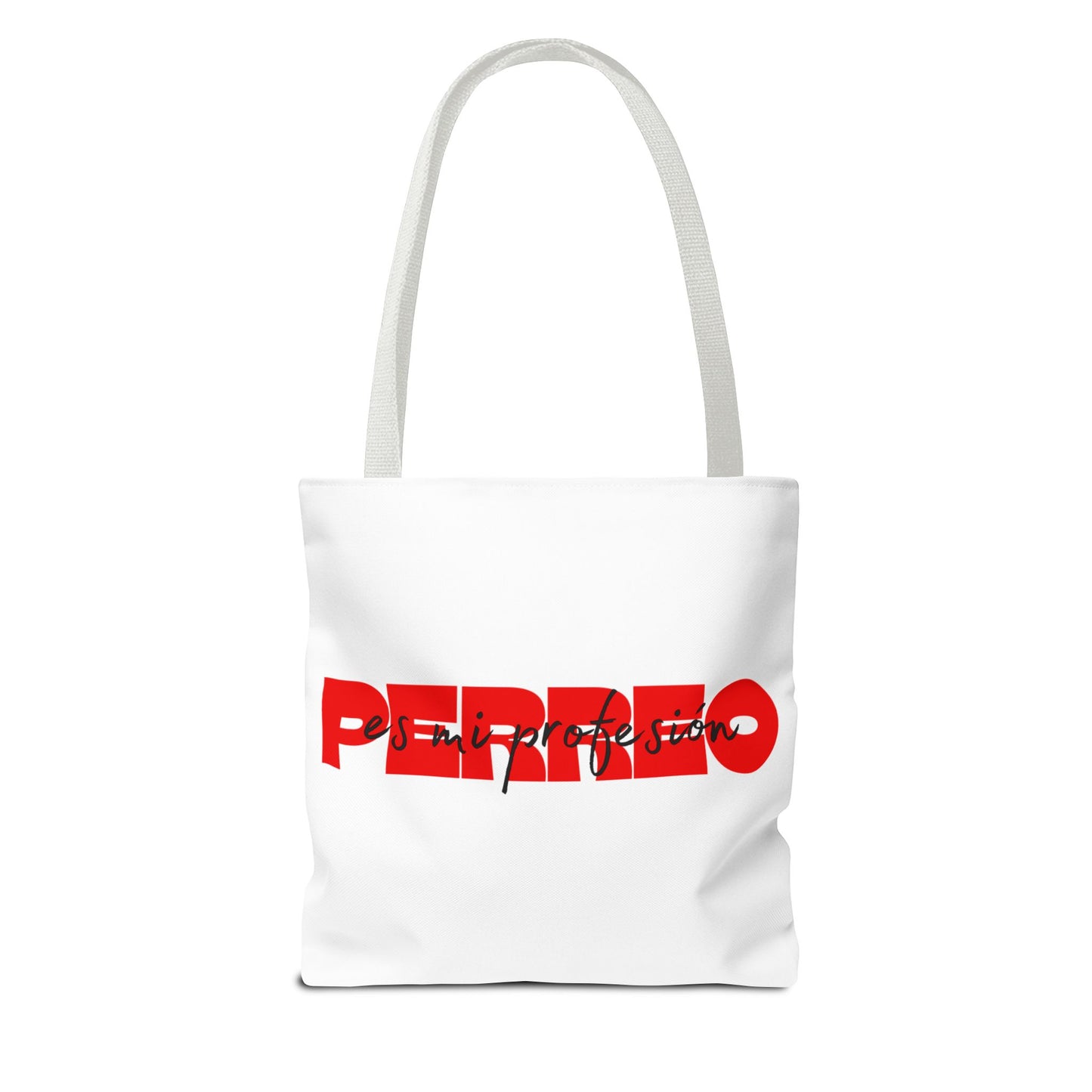 Perreo Es Mi Profesion Red Tote Bag