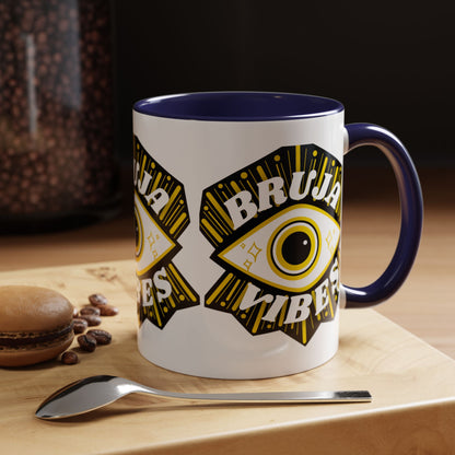 Bruja Vibes Outer Eye Accent Coffee Mug