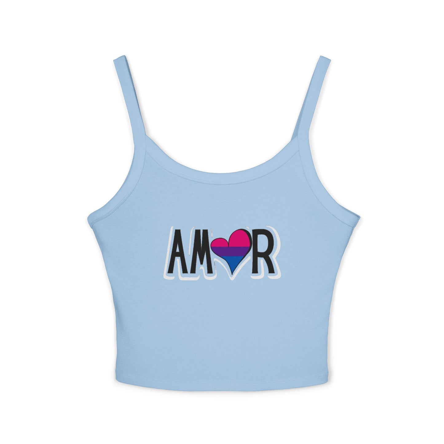 Amor Bi Spaghetti Strap Tank Top