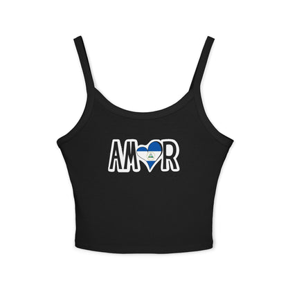 Amor Nicaragua Spaghetti Strap Tank Top