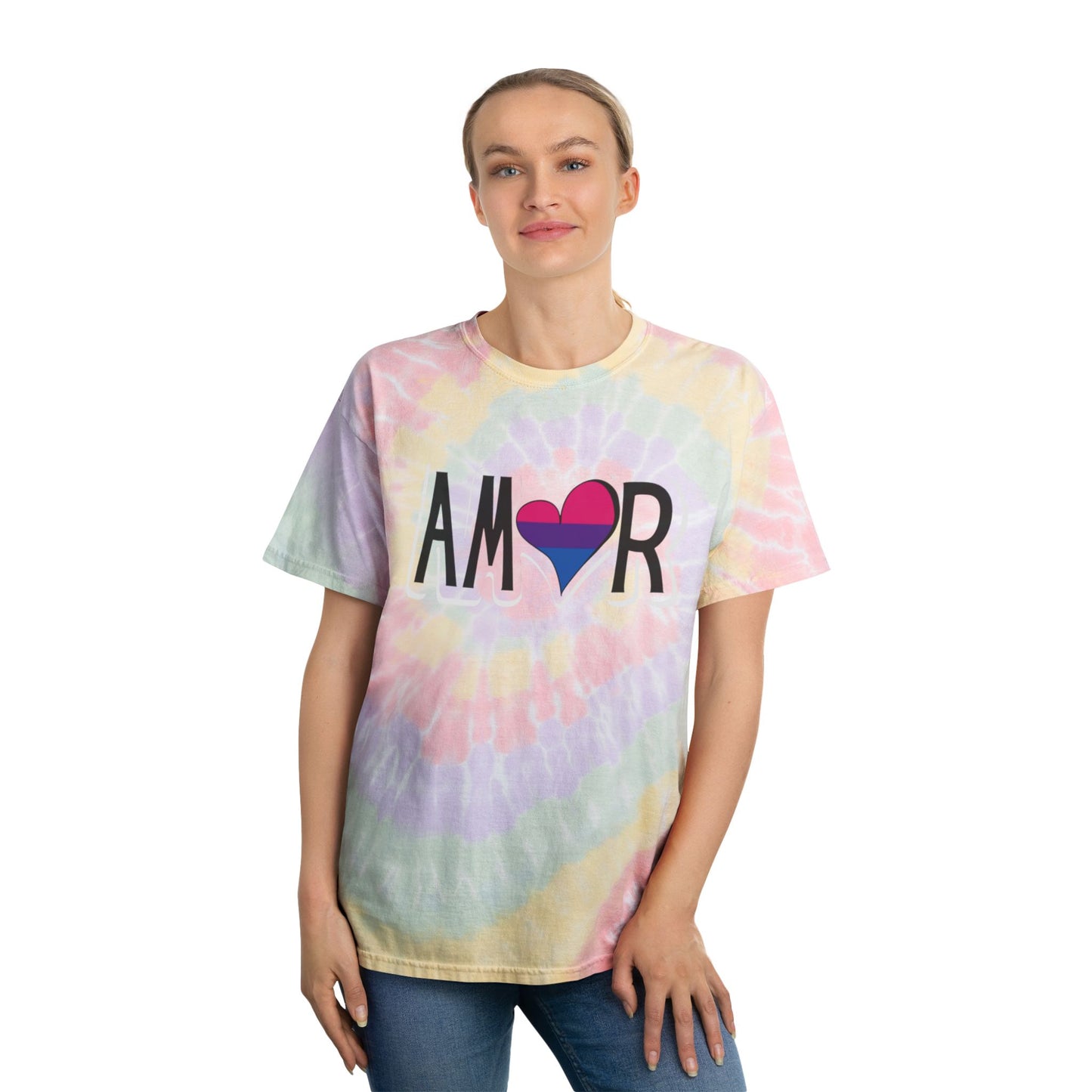 Amor Bi Tie-Dye Tee