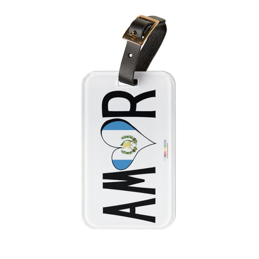 Amor Guatemala Luggage Tag