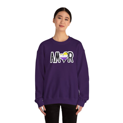 Amor Non Binary Crewneck Sweatshirt