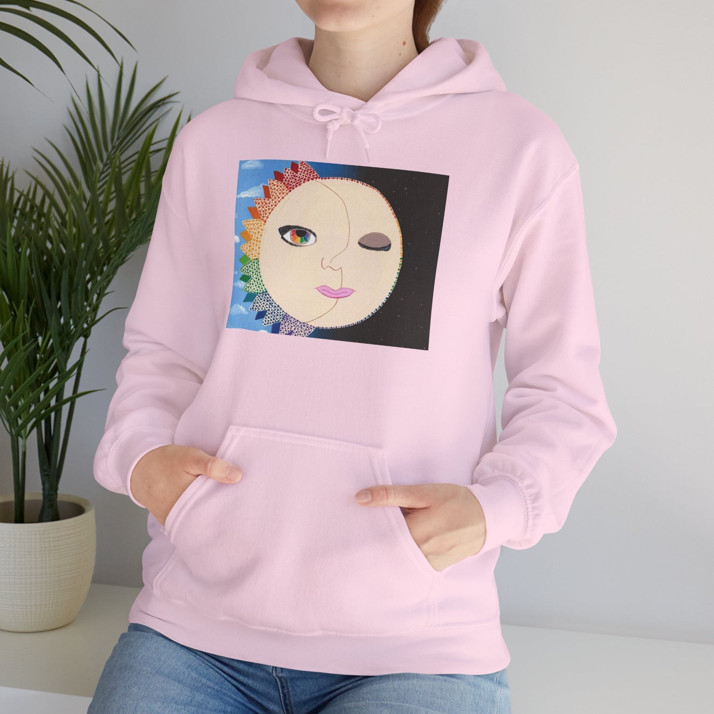 El Sol y La Luna Hooded Sweatshirt