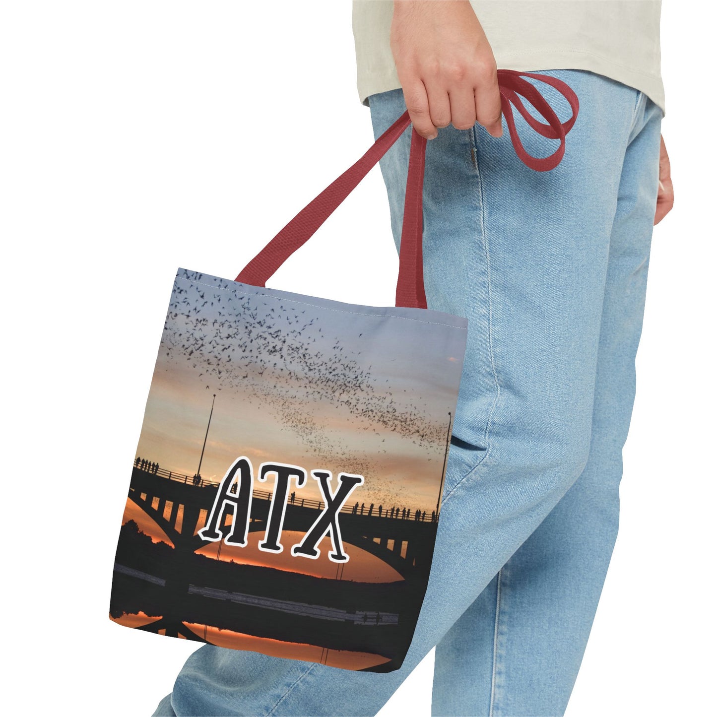 ATX Bat Bridge Tote Bag