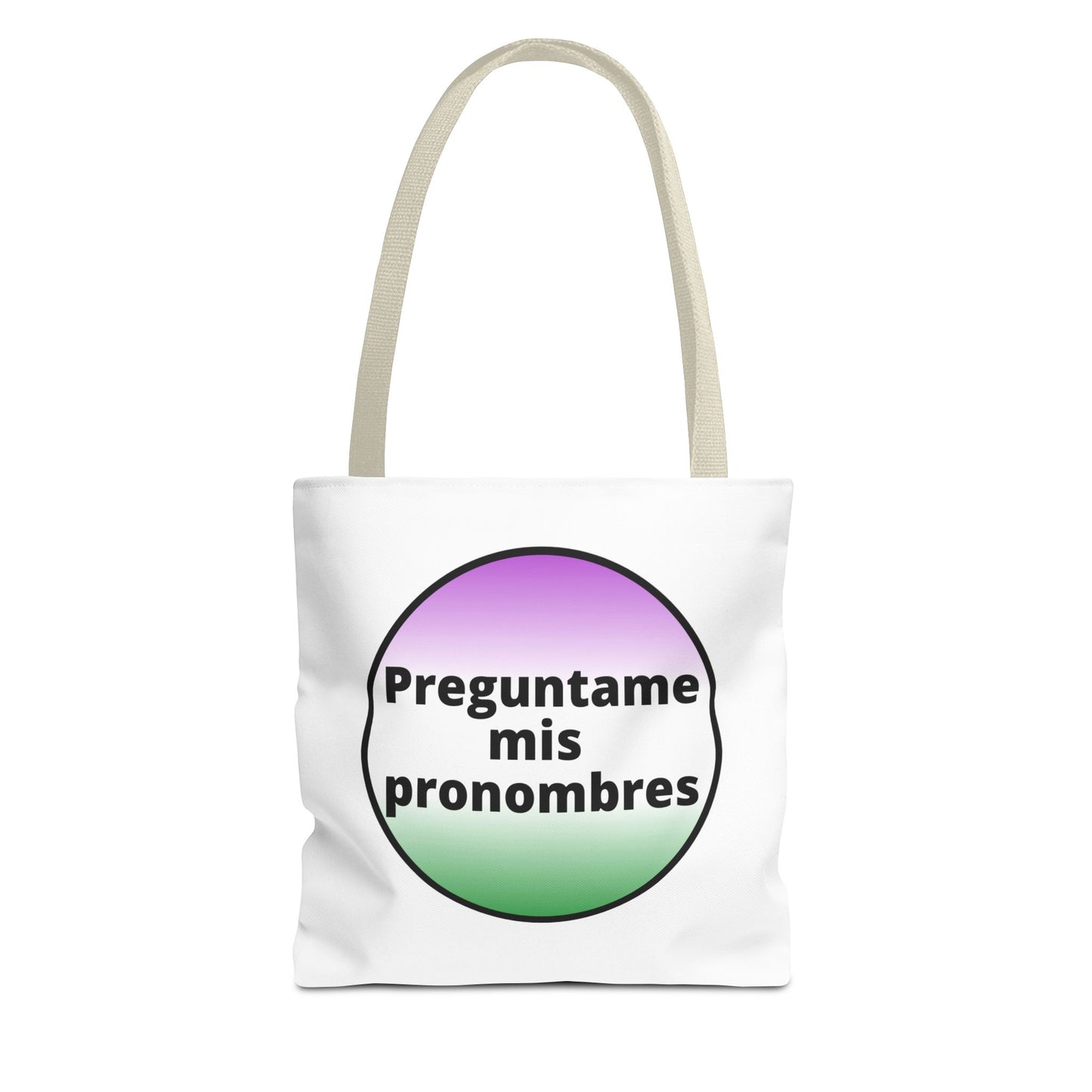 Preguntame mis Pronombres Gender NonConforming Tote Bag