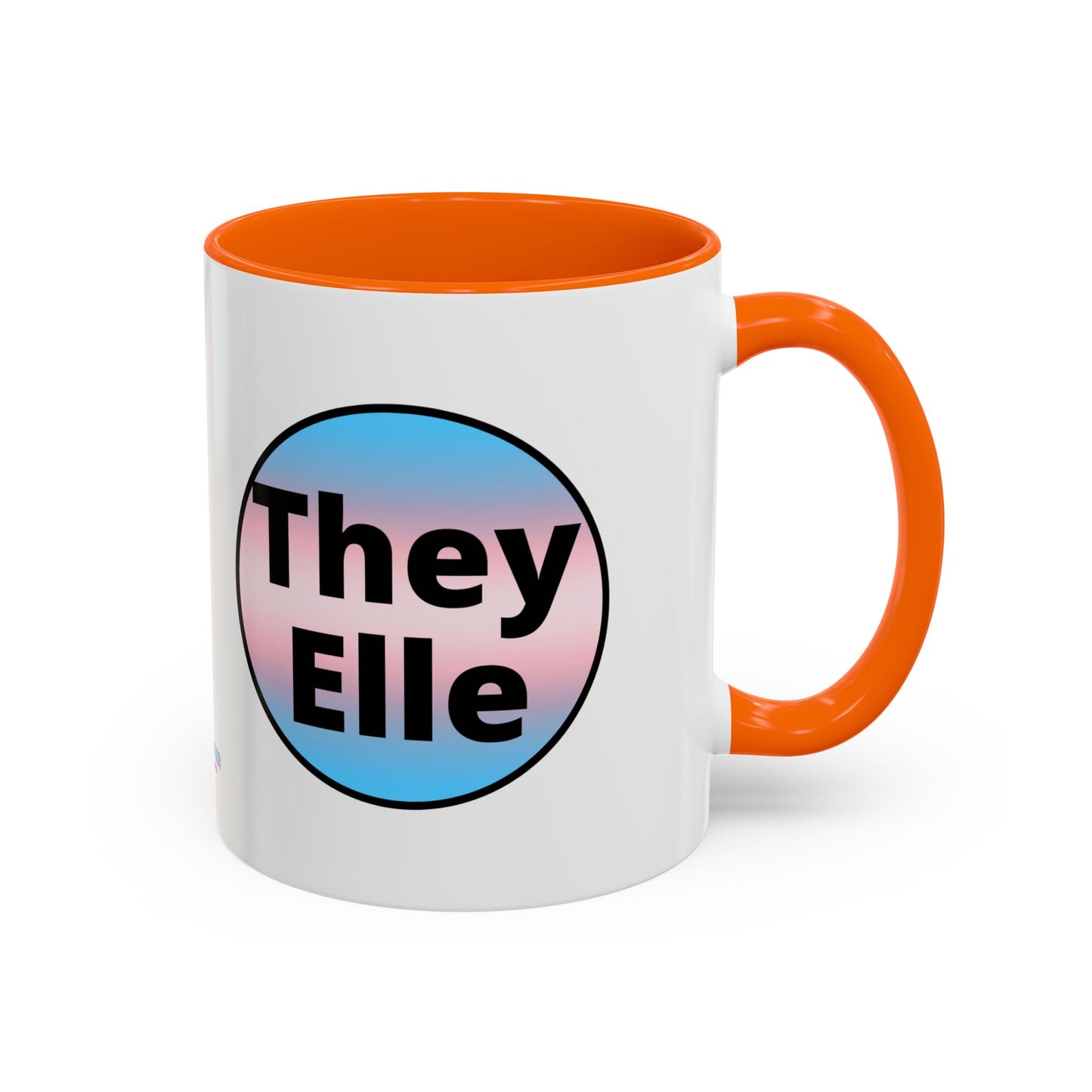 They / Elle Trans Coffee Mug