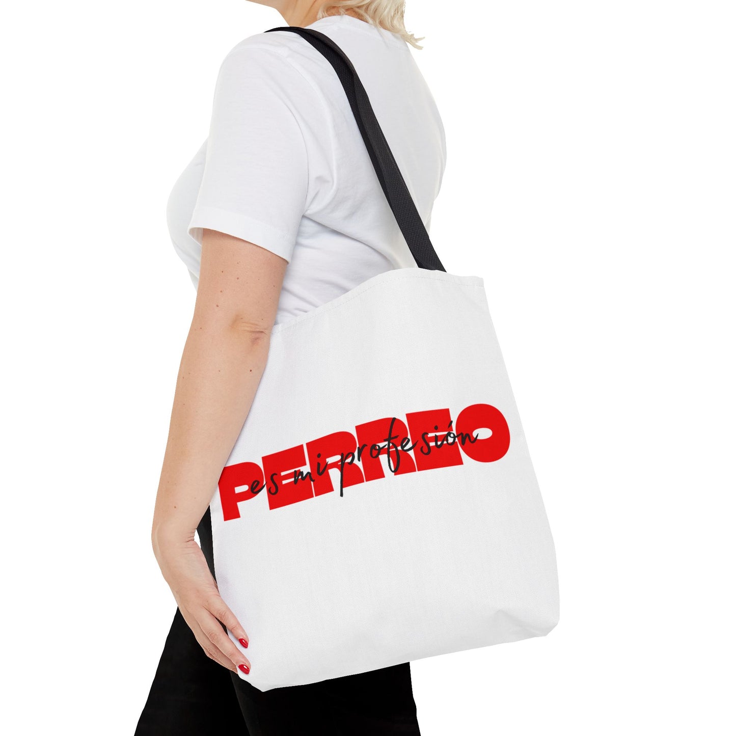 Perreo Es Mi Profesion Red Tote Bag