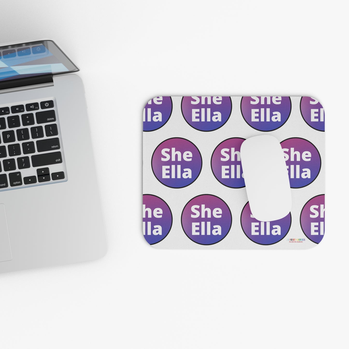 She / Ella Bi Mouse Pad (Rectangle)