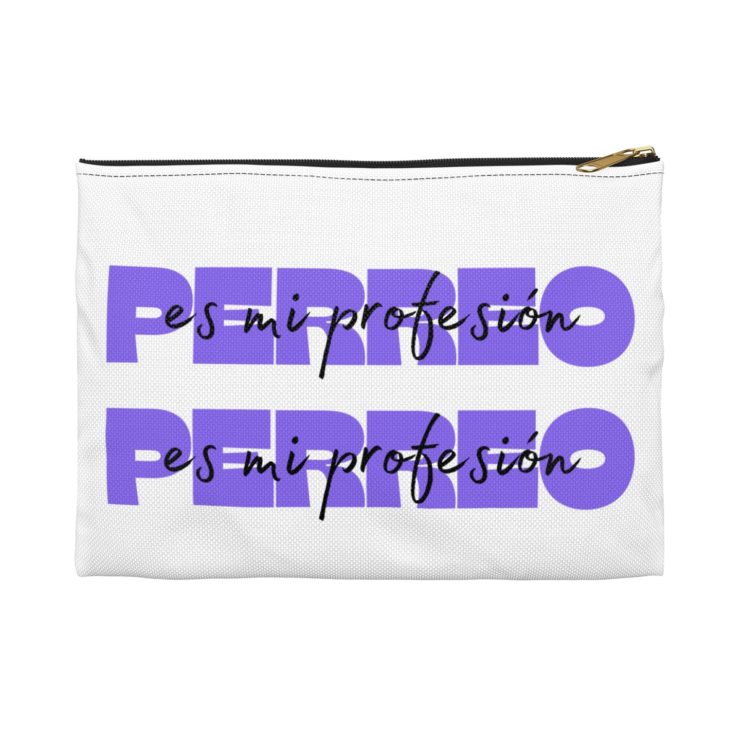 Perreo Es Mi Profesion - Purple Accessory Pouch