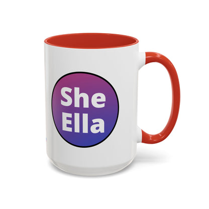 She/Ella Bi Coffee Mug
