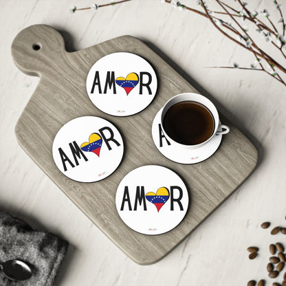 Amor Venezuela Coasters