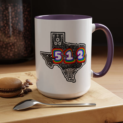 Texas 512 Coffee Mug