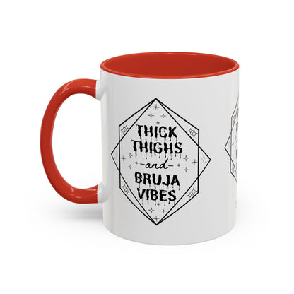 Thick Thighs Bruja Vibes Coffee Mug