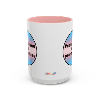 Preguntame mis Pronombres Trans Coffee Mug