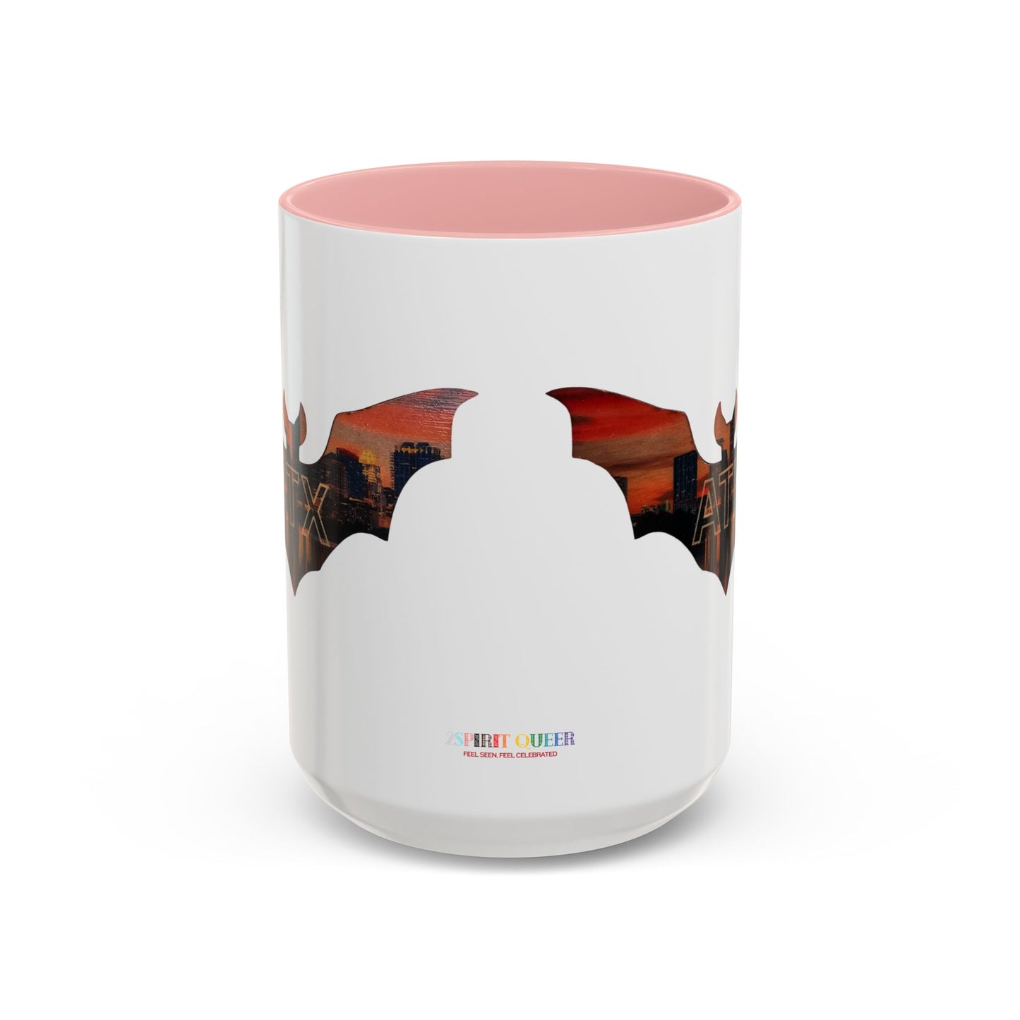 ATX Skyline Bat Coffee Mug