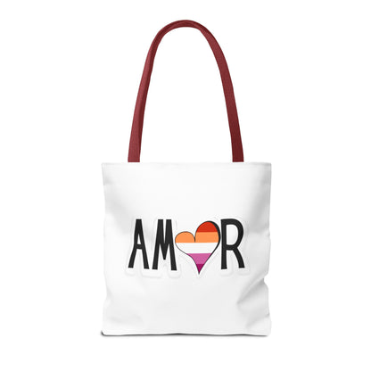 Amor Lesbian Tote Bag