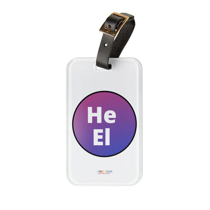 He/El Bi Luggage Tag