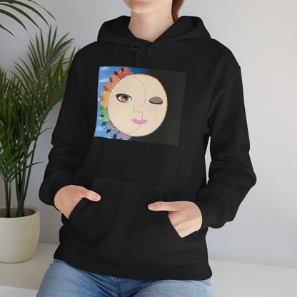 El Sol y La Luna Hooded Sweatshirt