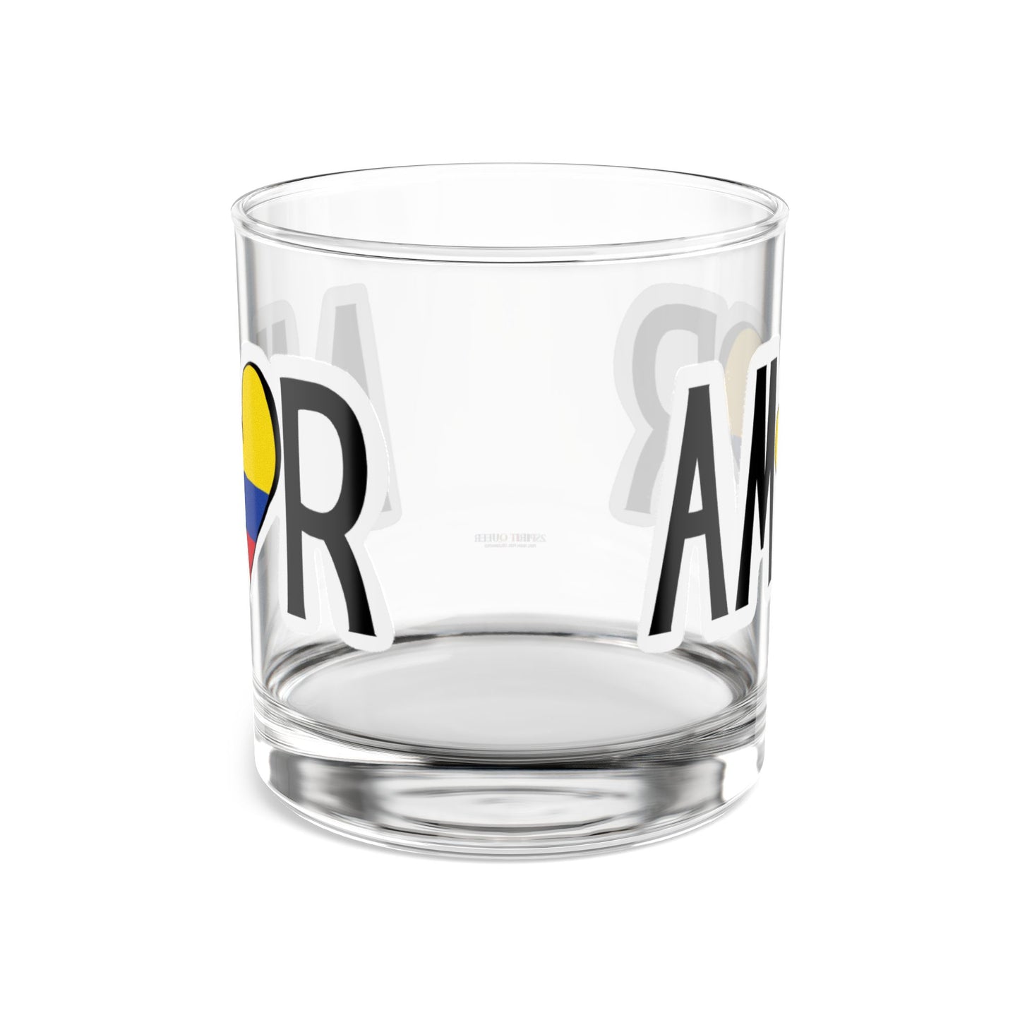 Amor Colombia Rocks Glass, 10oz