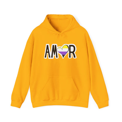 Amor Non Binary Hooded Sweatshirt