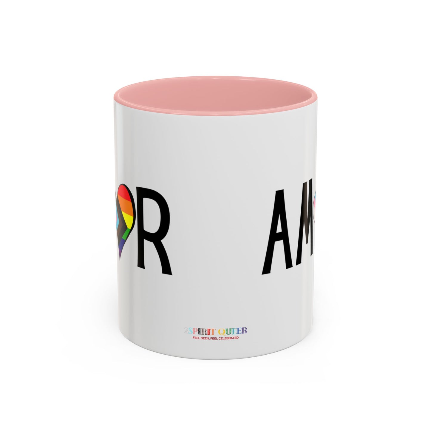 Amor  Inclusive Accent Coffee Mug