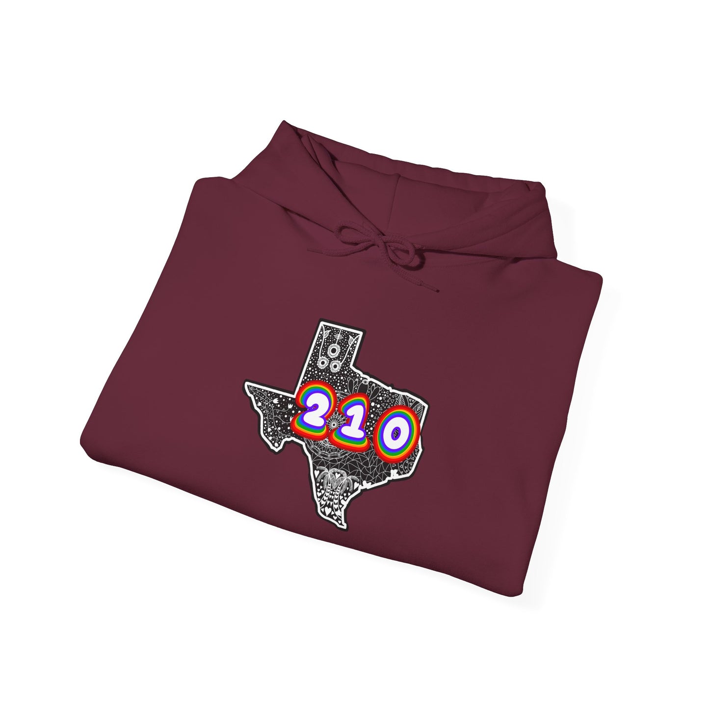 Texas 210 Hooded Sweatshirt
