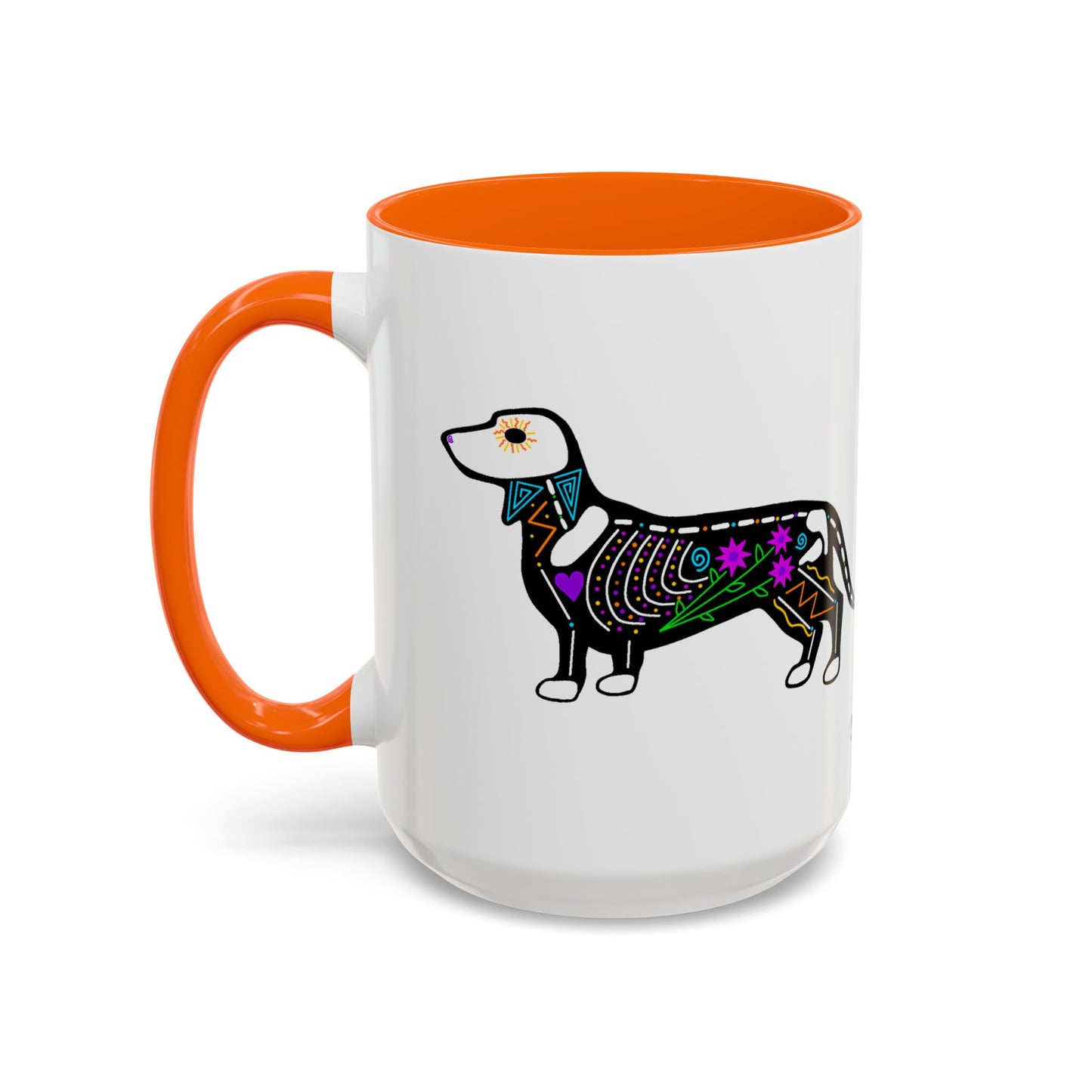 Dia de los Muertos Dachshaund Coffee Mug