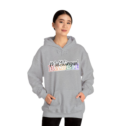 Multilingual Baddie Hooded Sweatshirt