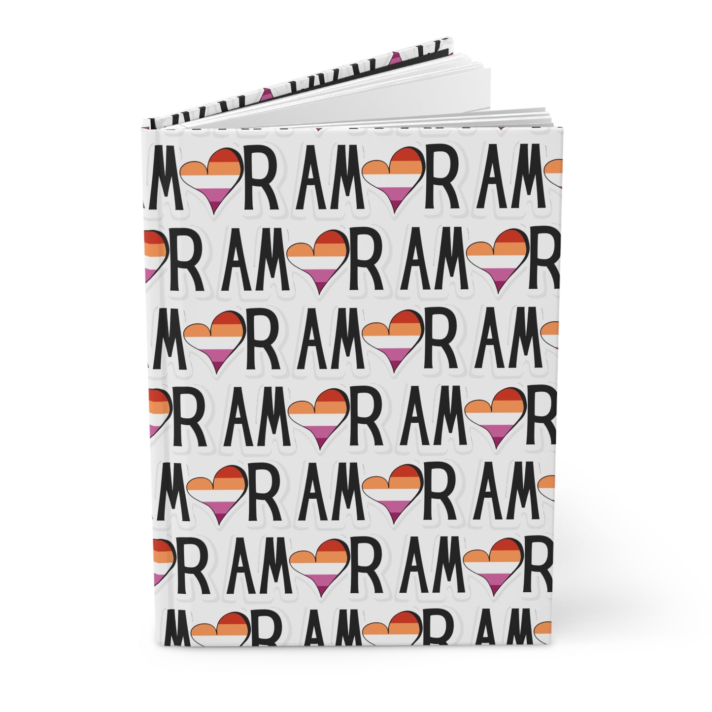 Amor Lesbian Hardcover Journal