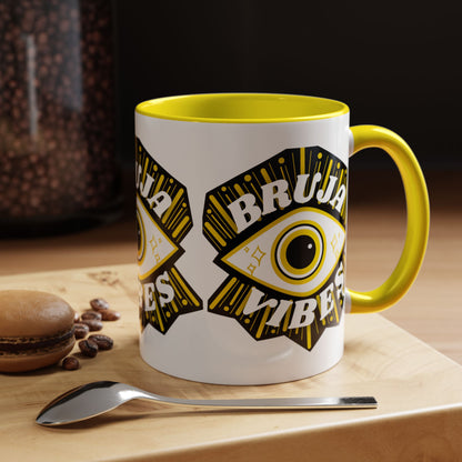 Bruja Vibes Outer Eye Accent Coffee Mug
