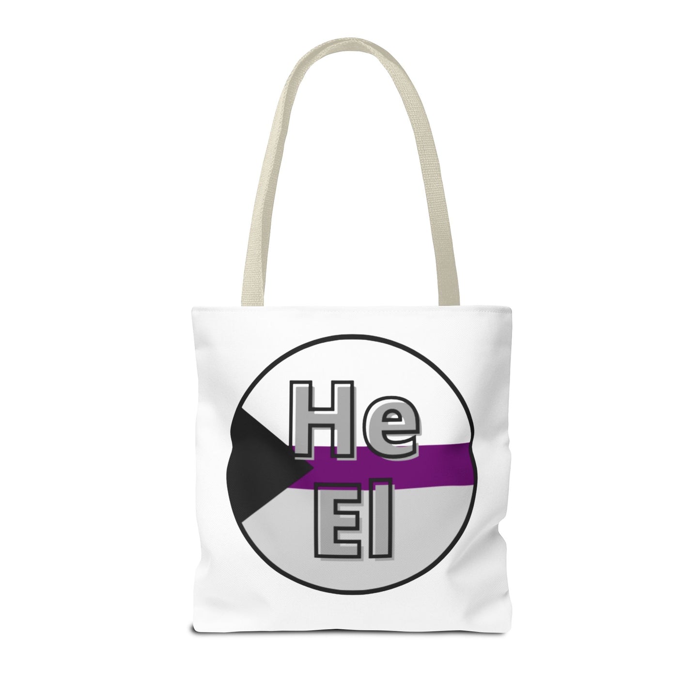 He/El Demi Tote Bag