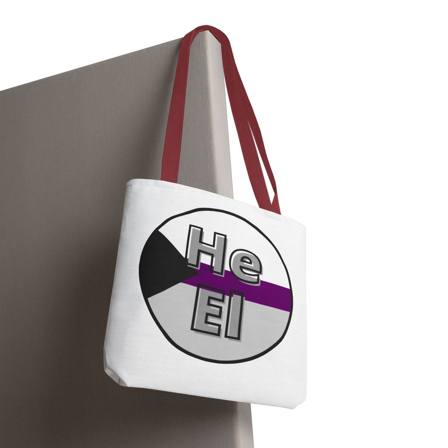 He/El Demi Tote Bag