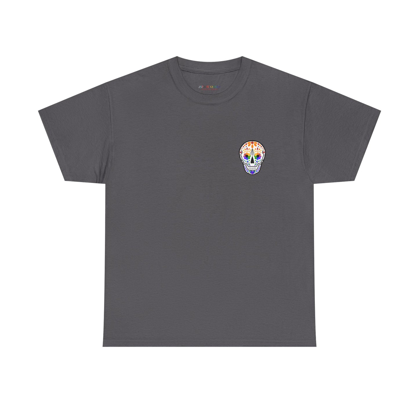 Queer Sugar Skull Heavy Cotton Tee