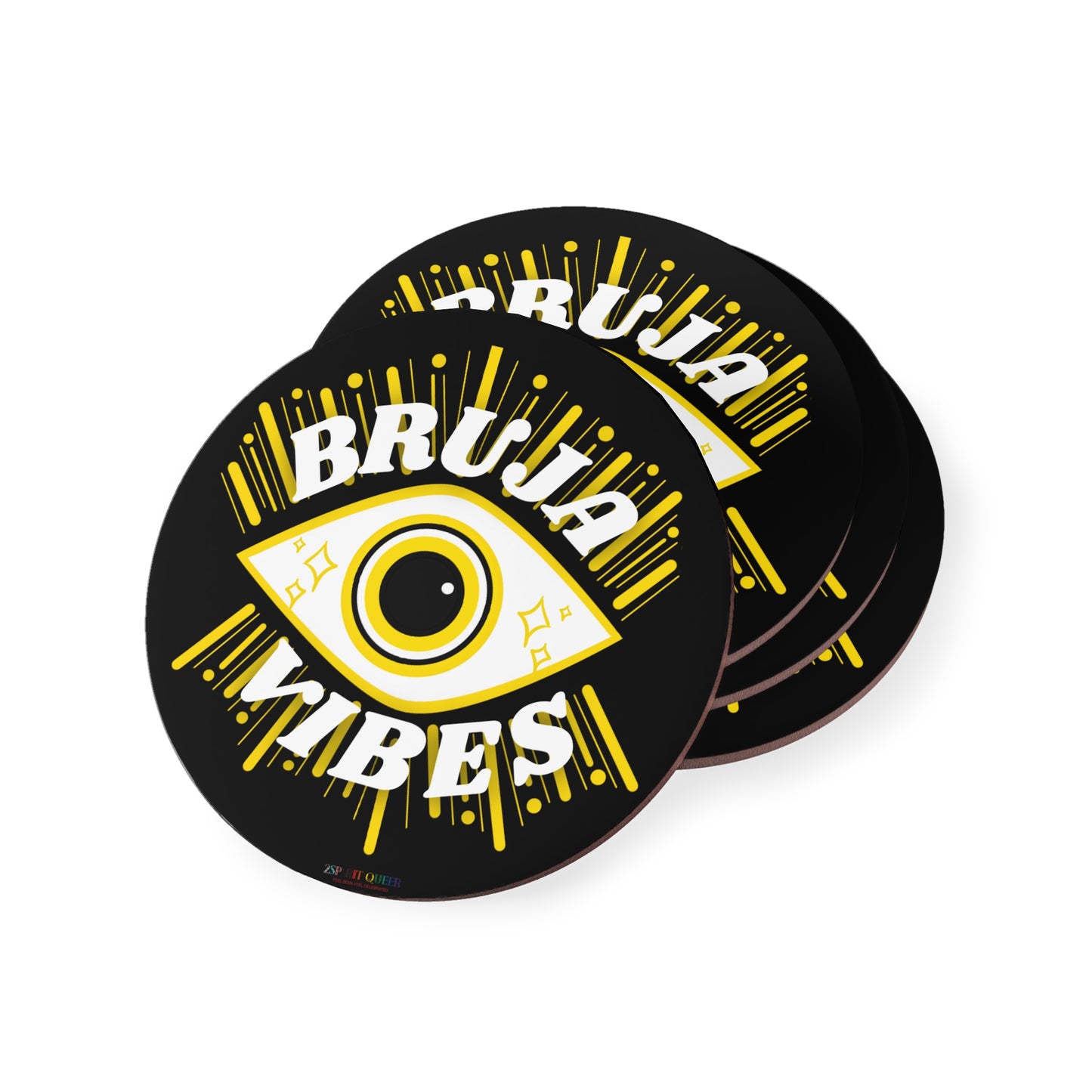 Bruja Vibes Outer Eye Coasters