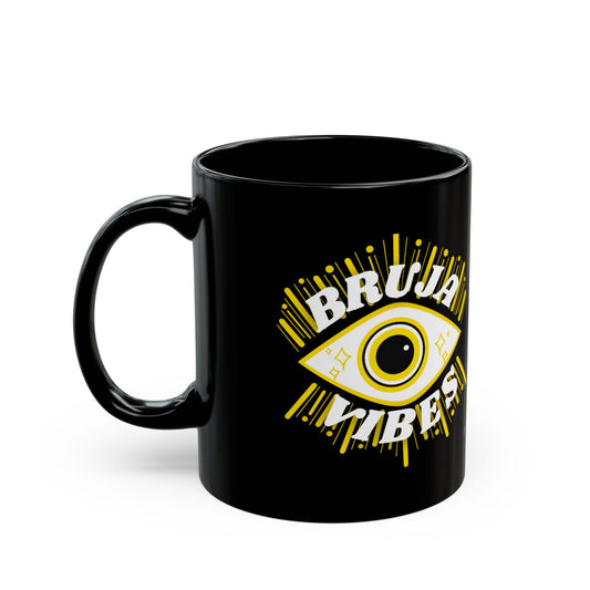 Bruja Vibes Outer Eye Black Mug