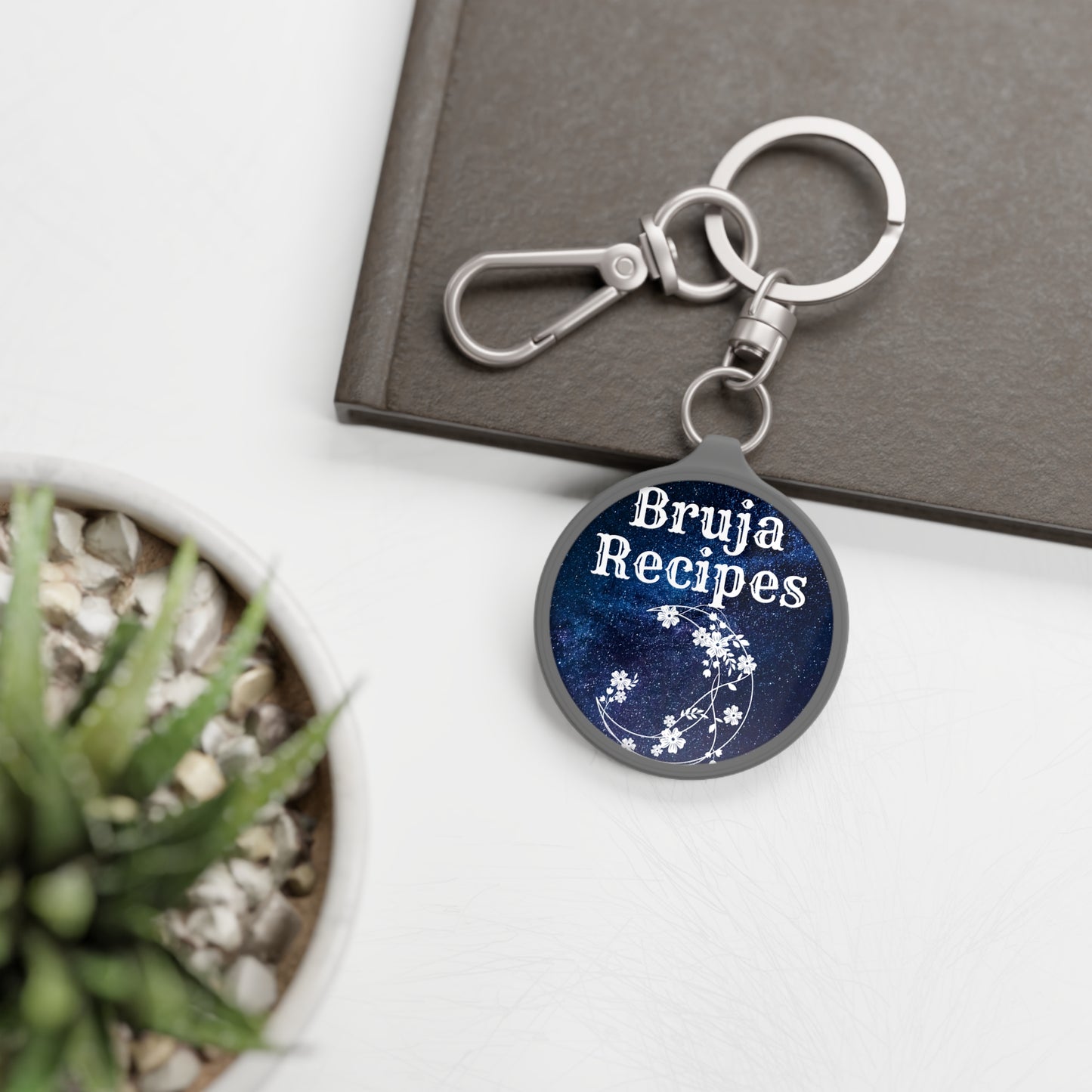 Bruja Recipes Keyring Tag