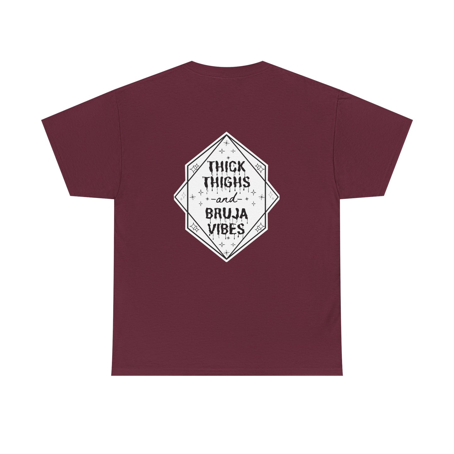 Thick Thighs Bruja Vibes Heavy Cotton Tee