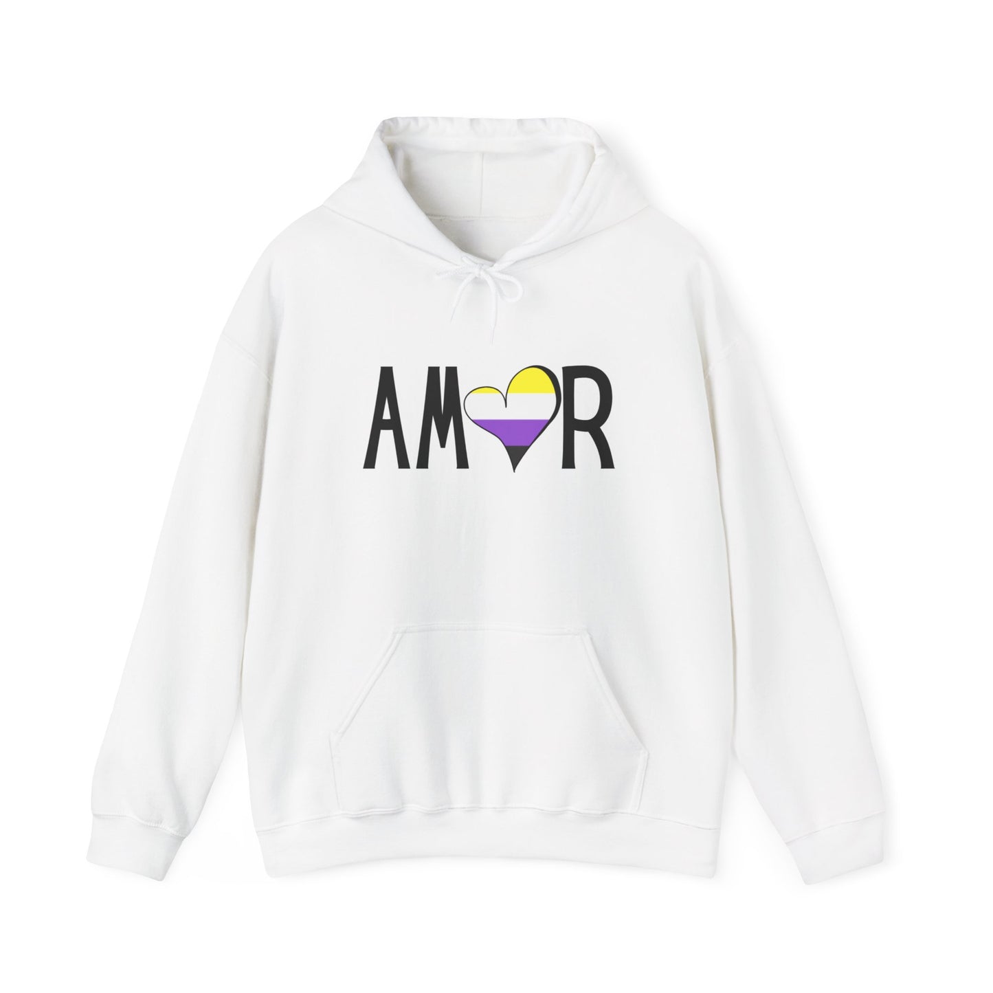 Amor Non Binary Hooded Sweatshirt