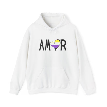 Amor Non Binary Hooded Sweatshirt
